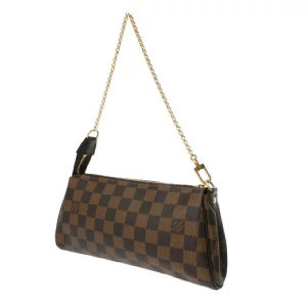 Louis Vuitton Bag Canvas Damier Brown Eva